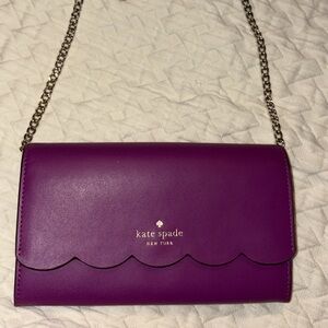 Kate Spade Purple Crossbody Bag